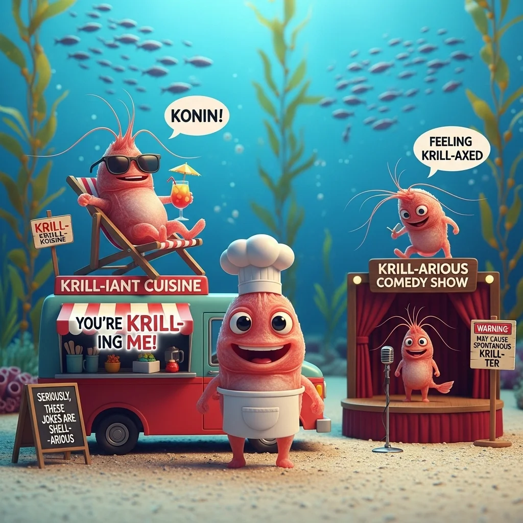 🦐 Funny Krill Puns