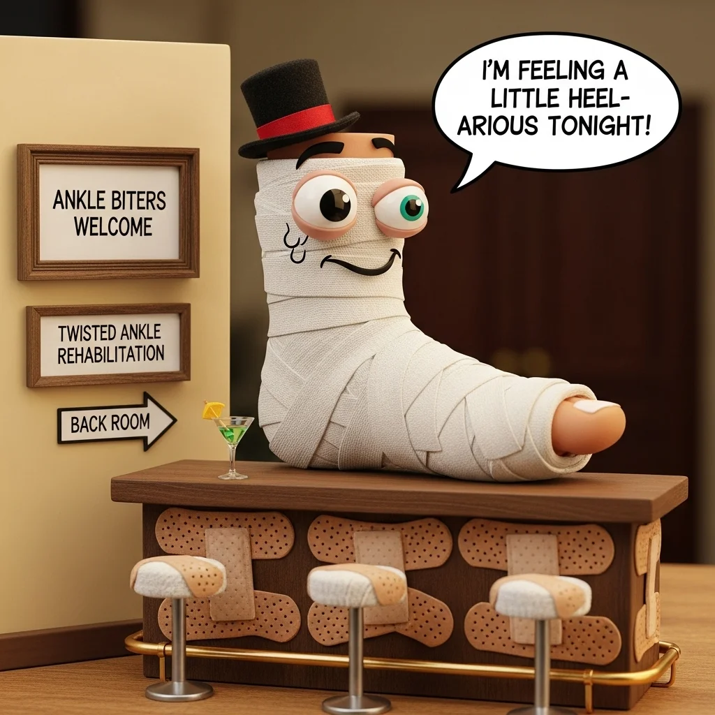 🦶 Funny Ankle Puns