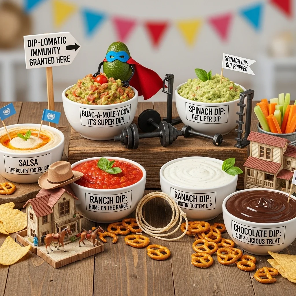 🧀 Cheese Dip Puns