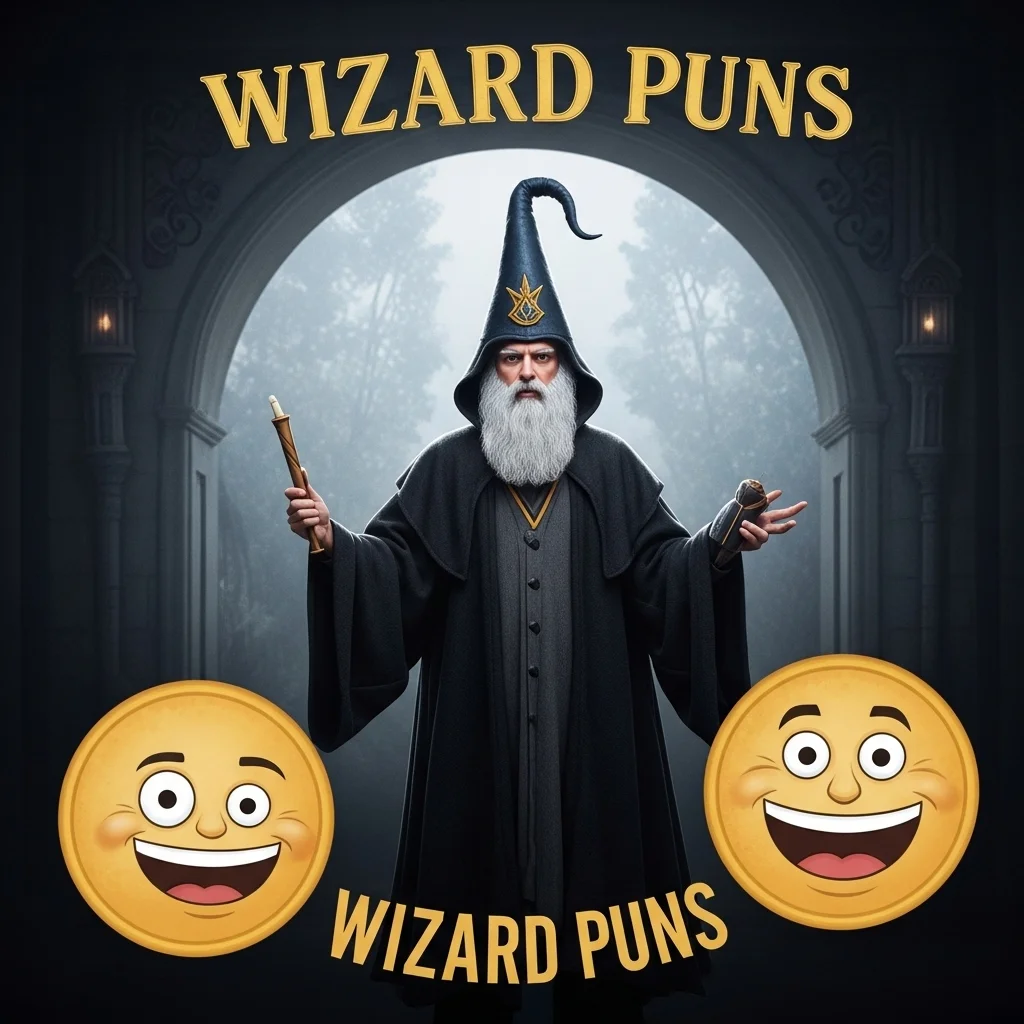 🧙 Funny Wizard Puns