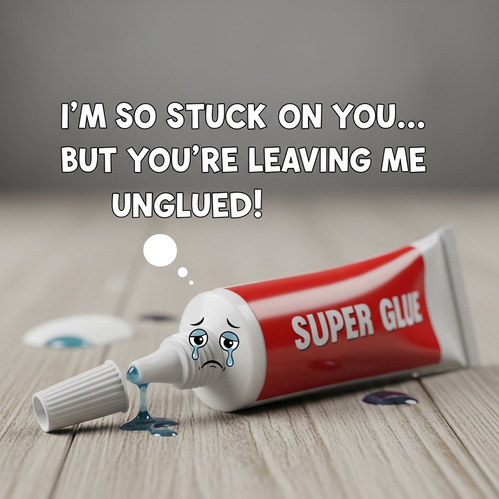 🧴 Glue Puns for Everyday Use