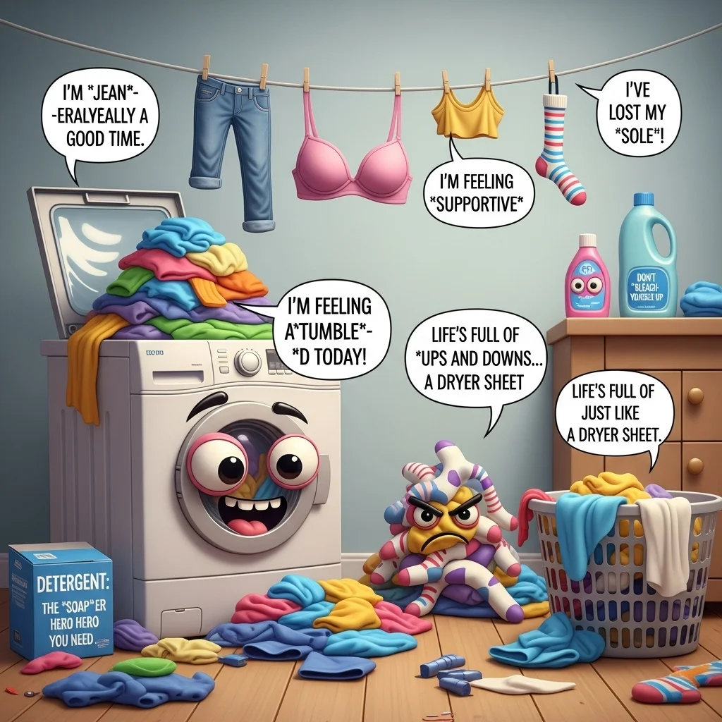 🧺 Classic Laundry Puns