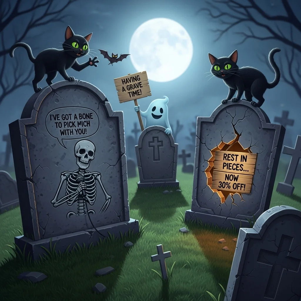 🪦 Cemetery One-Liner Puns