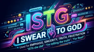 ISTG Meaning in Text