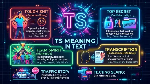 TS Meaning in Text