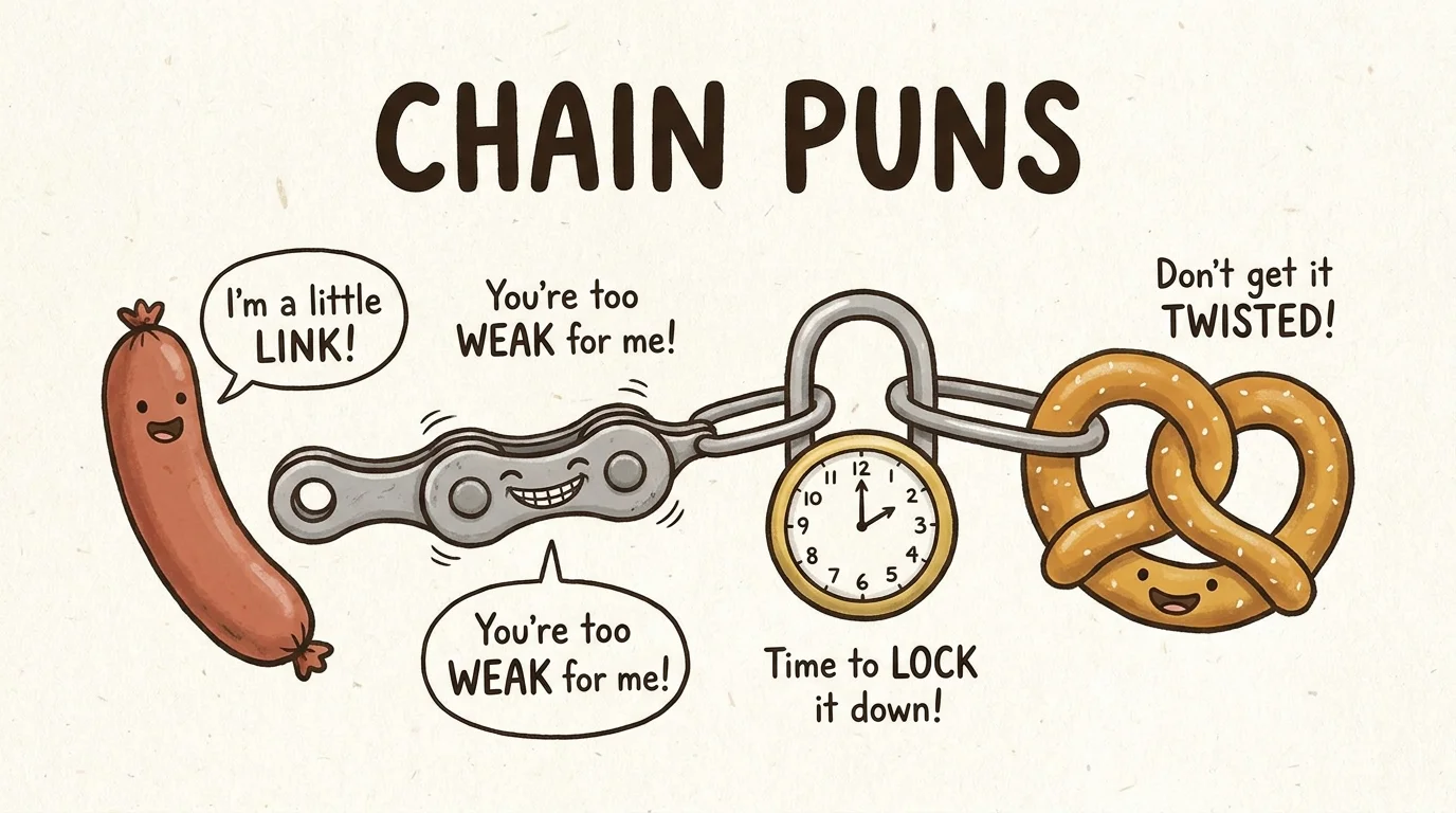 ⚡ Short Chain Puns for Quick Laughs