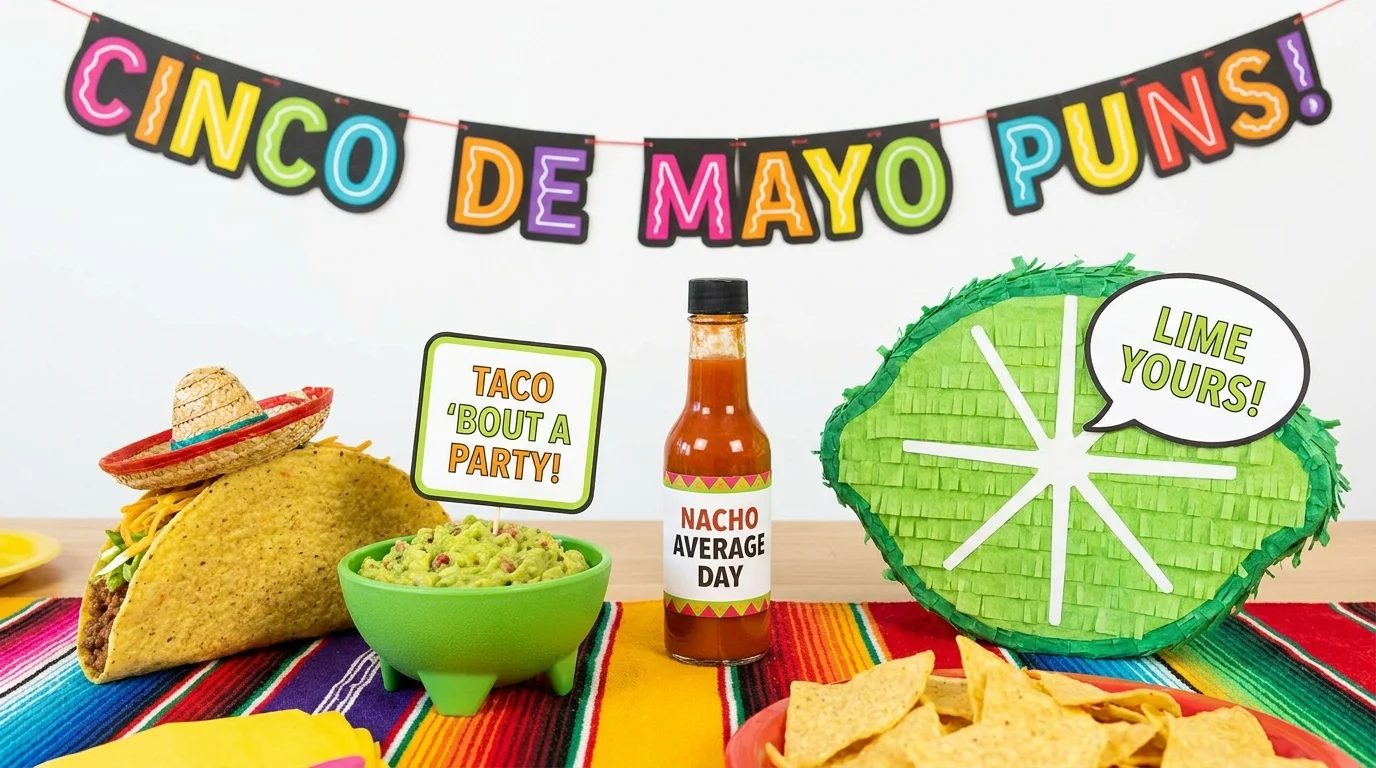 ⚡ Short Cinco de Mayo Puns for Quick Laughs