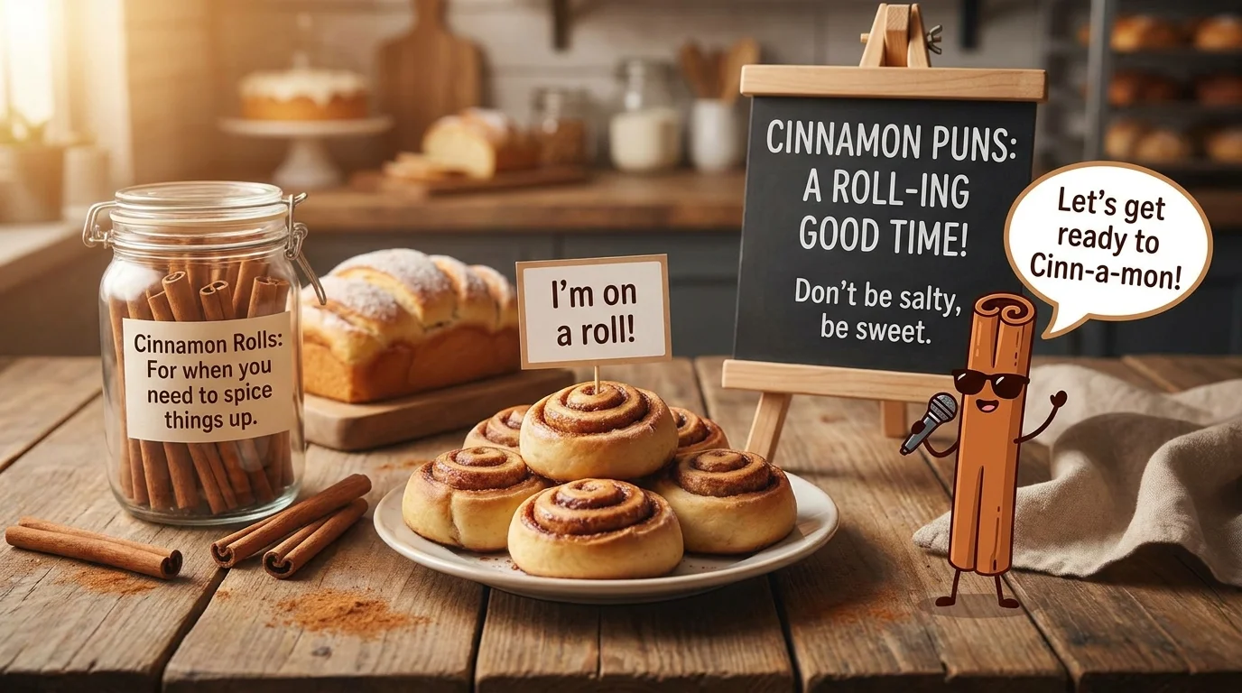 ⚡ Short Cinnamon Puns for Quick Smiles
