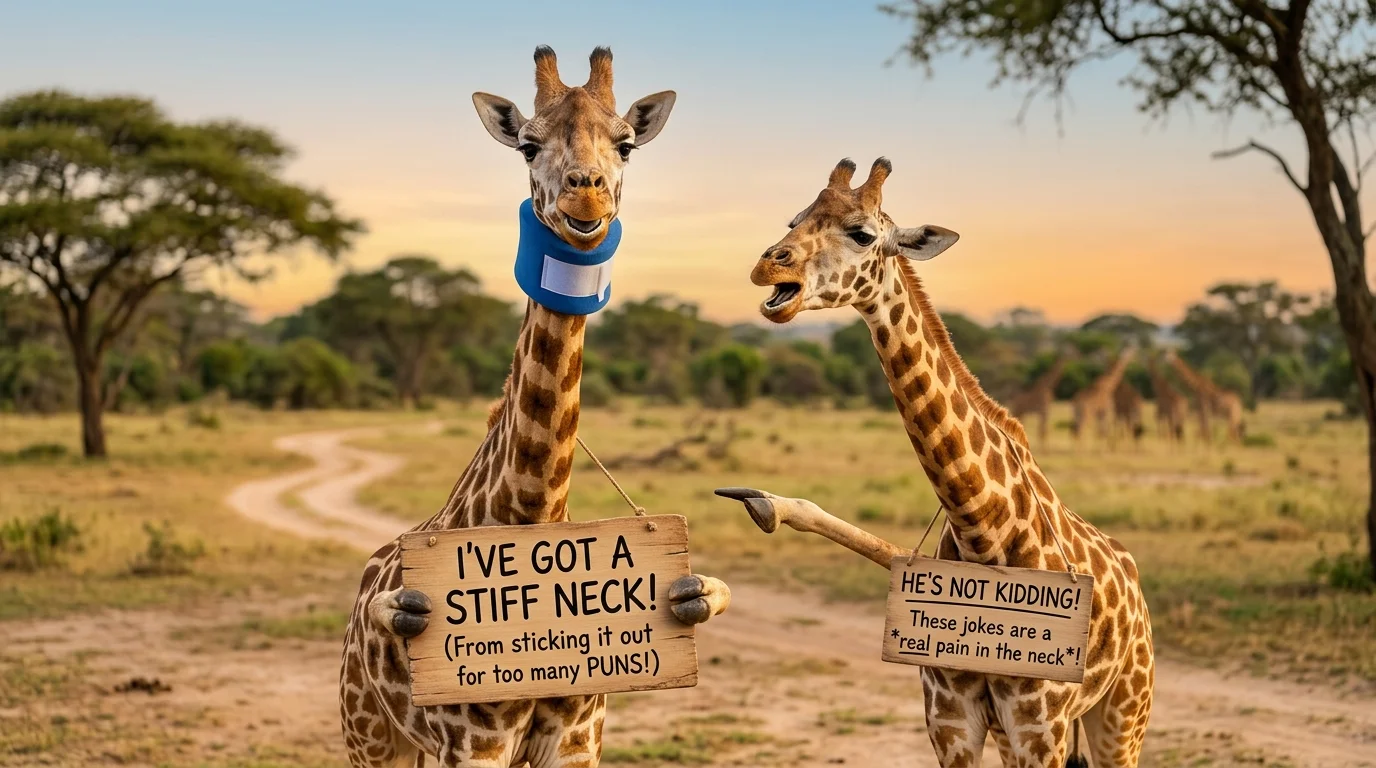 ⚡ Short Neck Puns for Quick Laughs