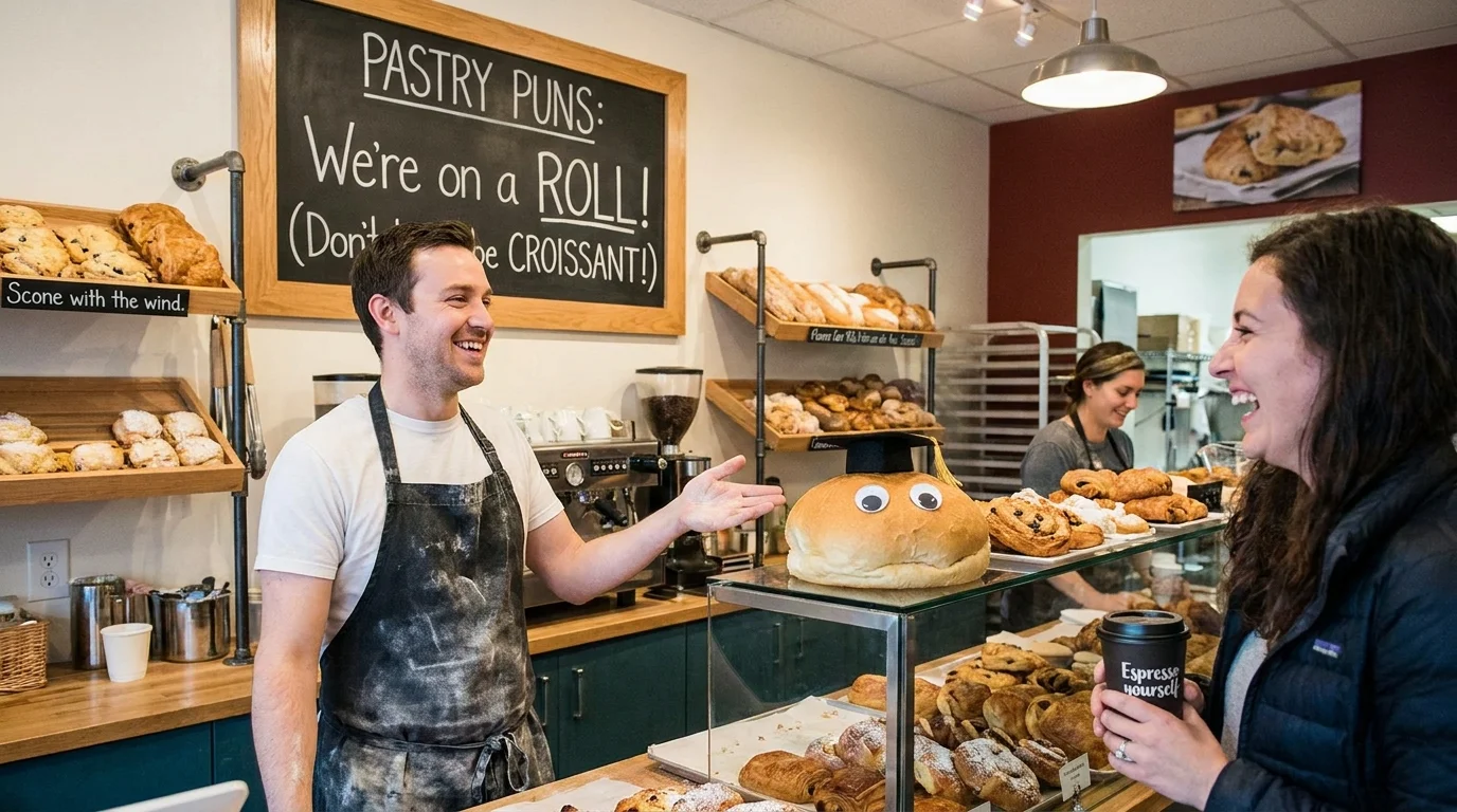 ⚡ Short Pastry Puns for Quick Laughs