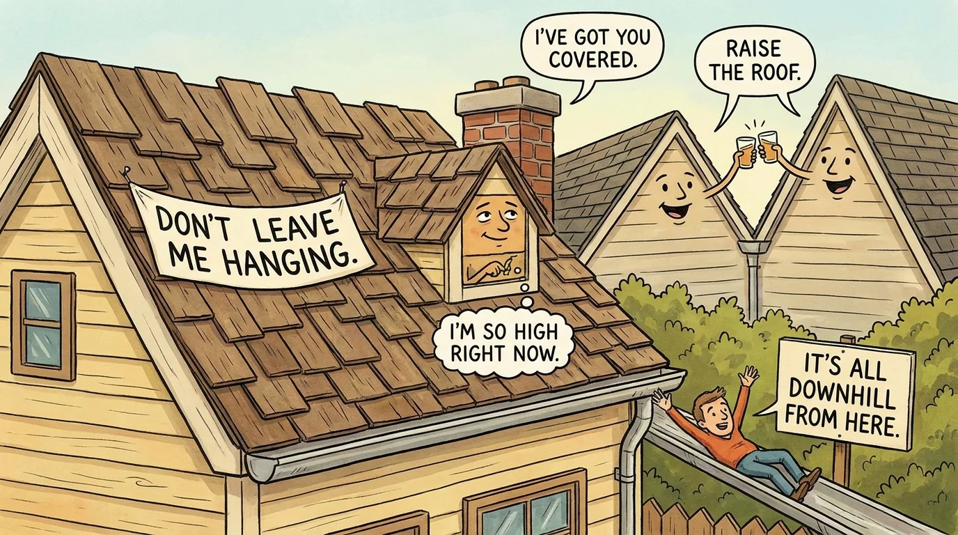 ⚡ Short Roof Puns for Quick Laughs