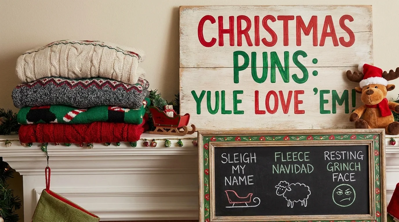 ✍️ Creative Christmas Puns for Writers