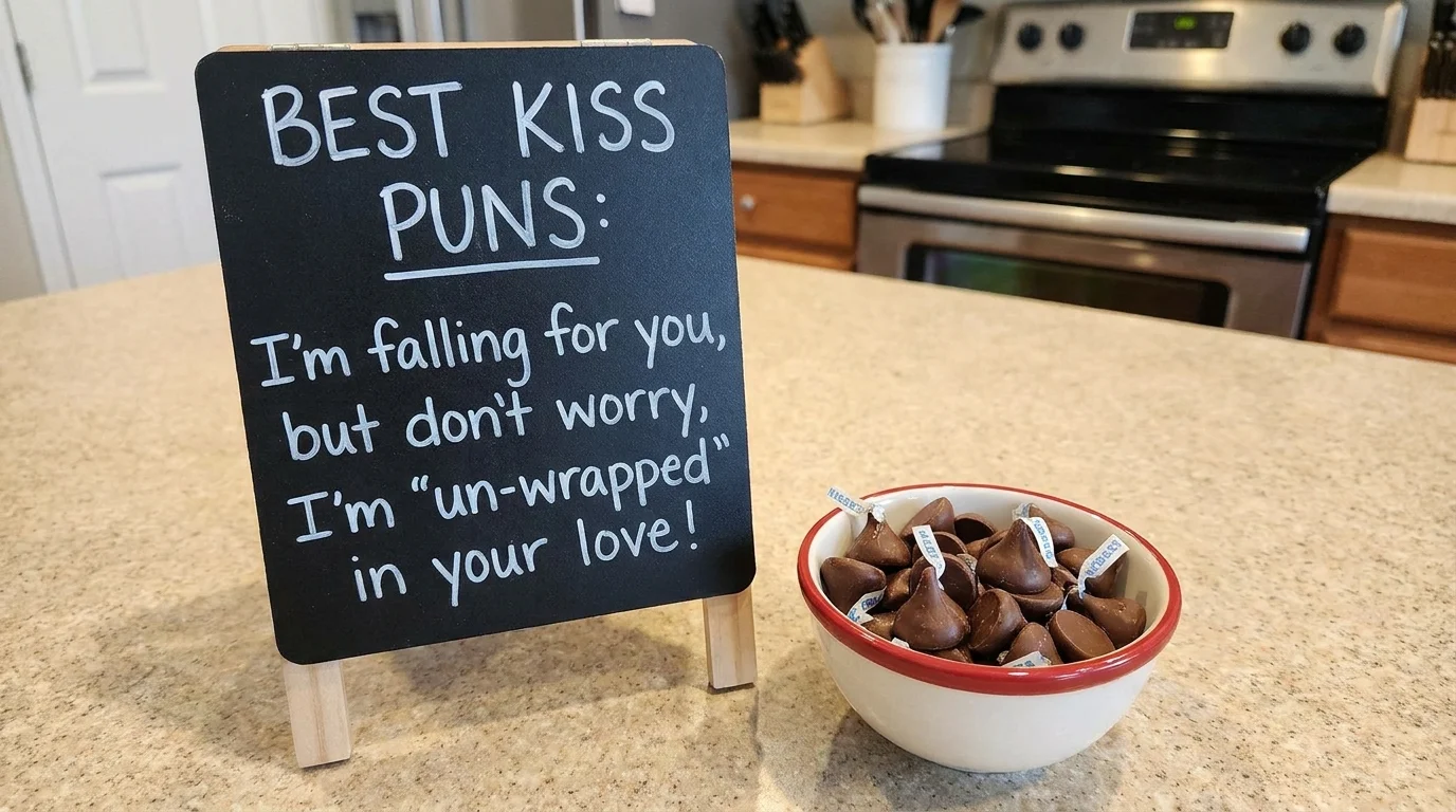 ✍️ Creative Kiss Puns for Writers