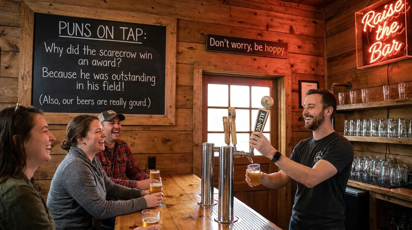 ✨ Short & Punchy Bar Puns