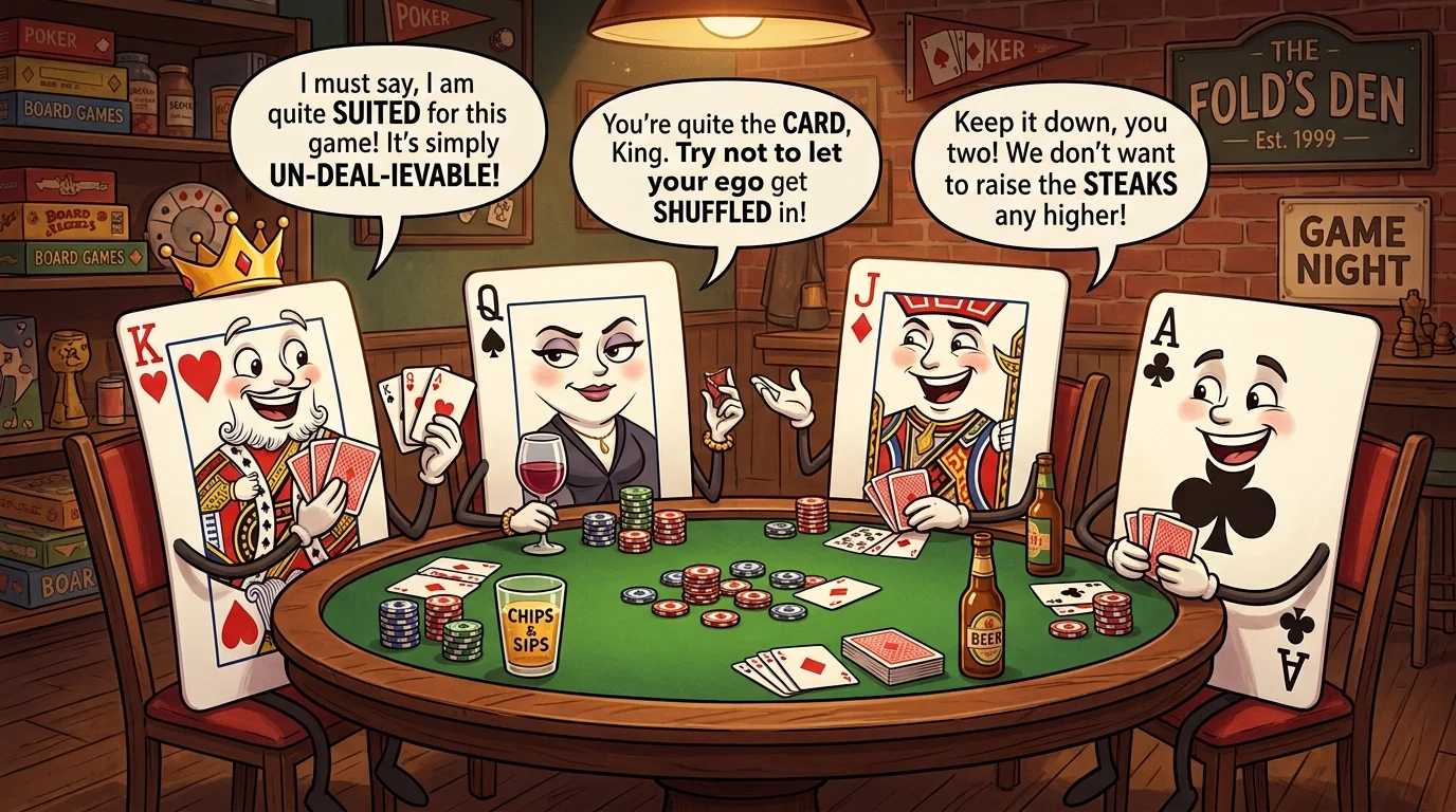 🃎 Card Puns for Social Media