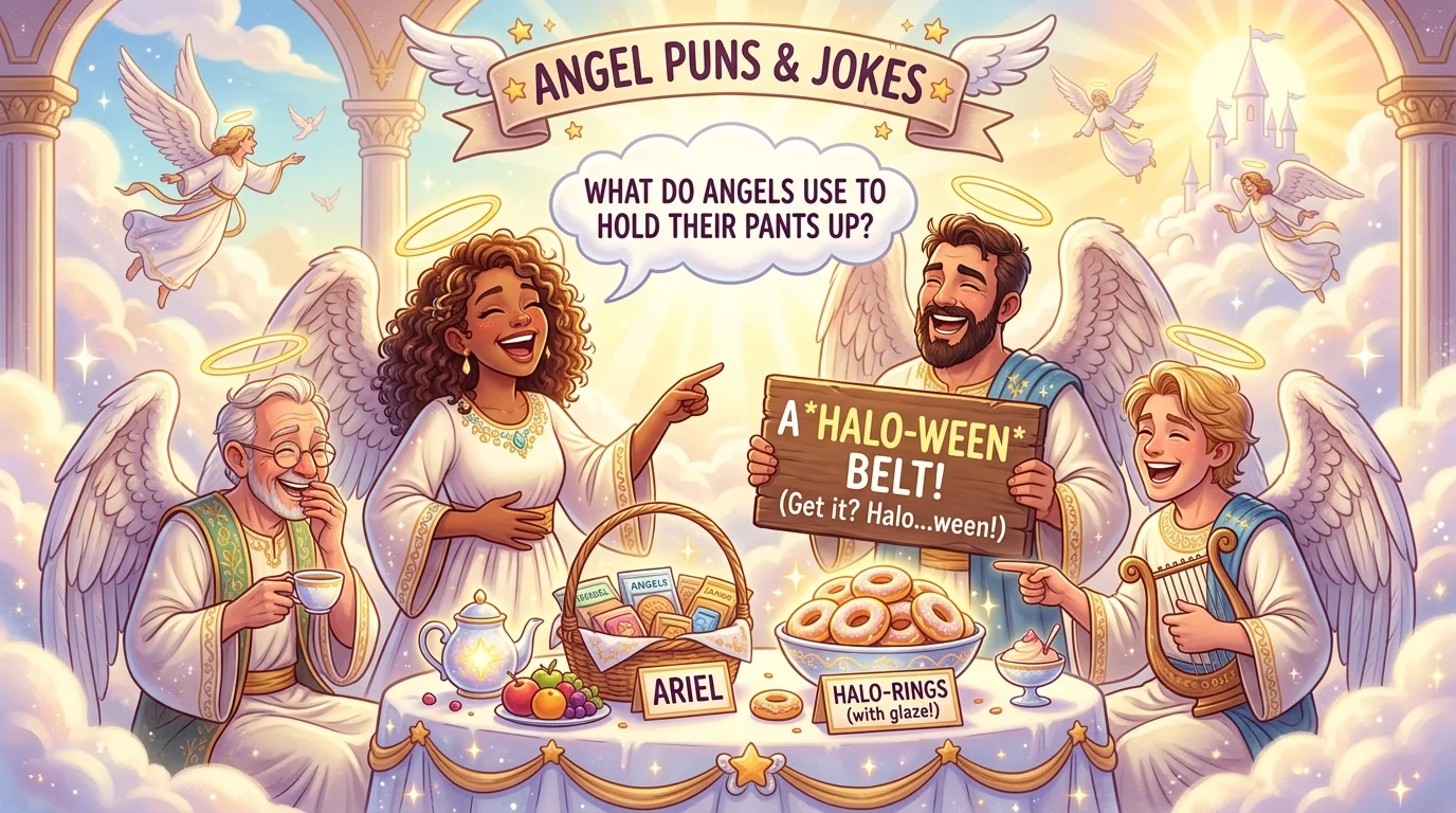 🌟 Guardian Angel Puns