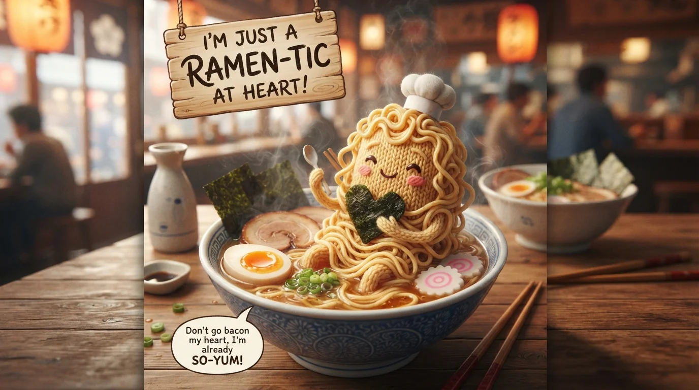 🍜 Cute Noodle Puns