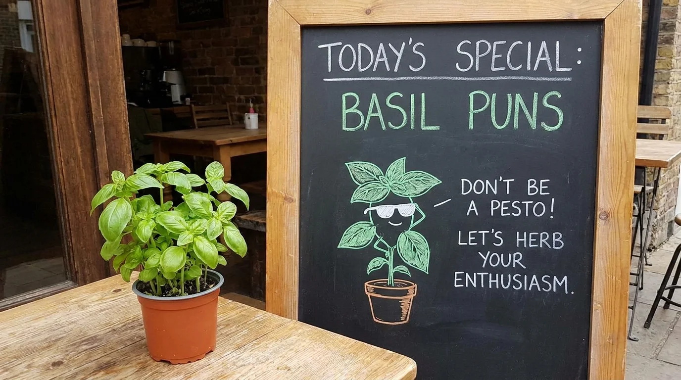 🍝 Pasta & Basil Puns