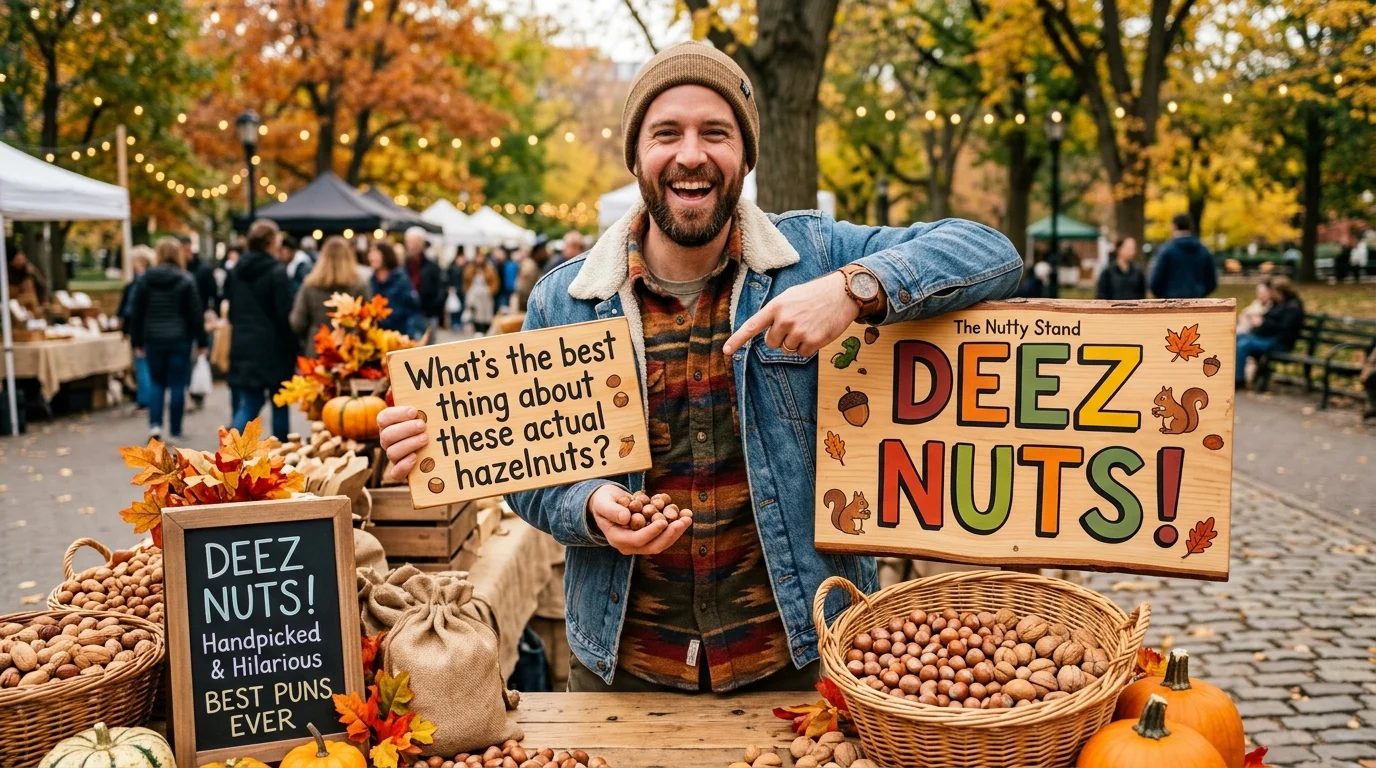 🎤 Conversation Deez Nuts Puns