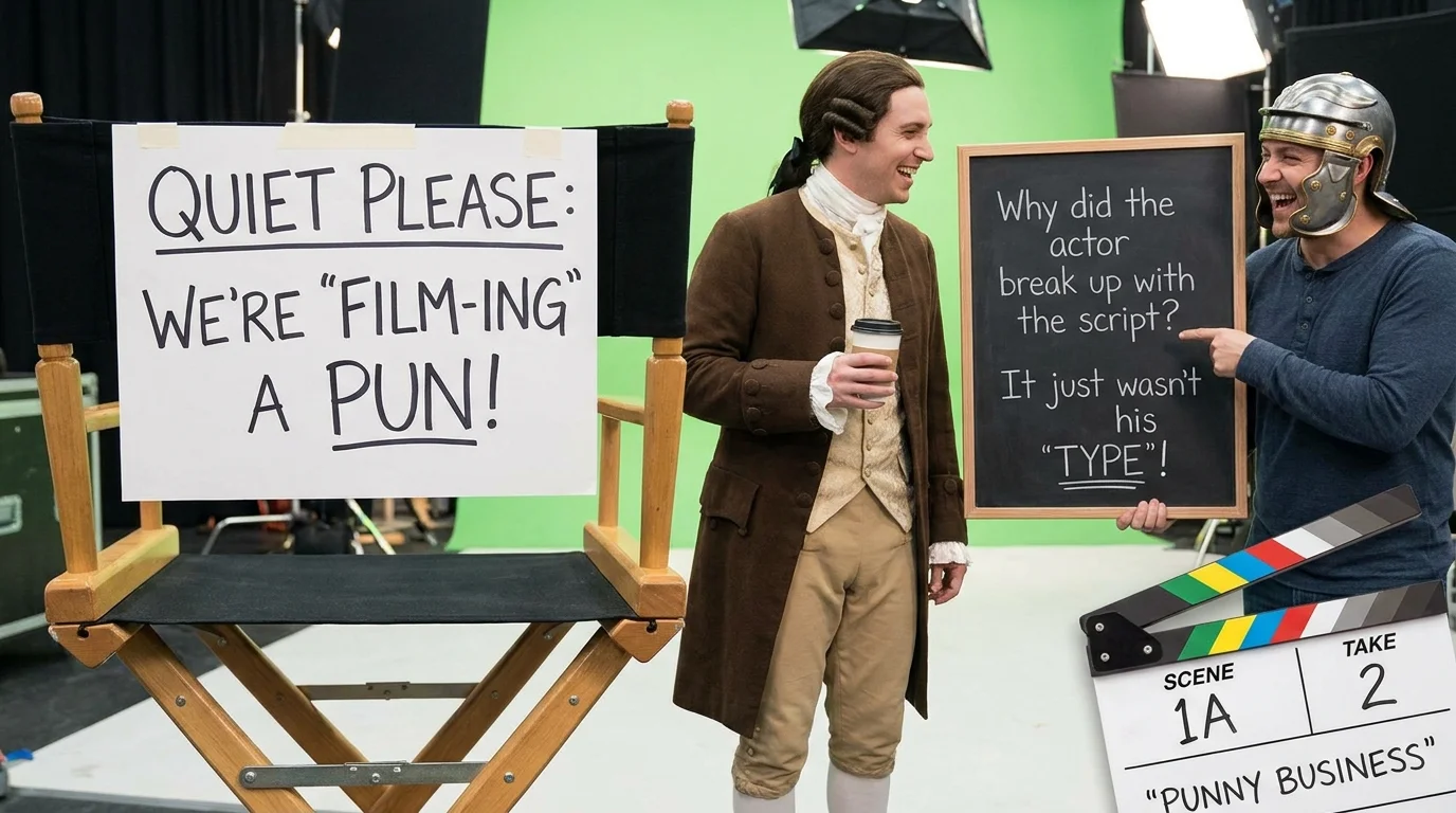🎬 Behind-the-Scenes Puns