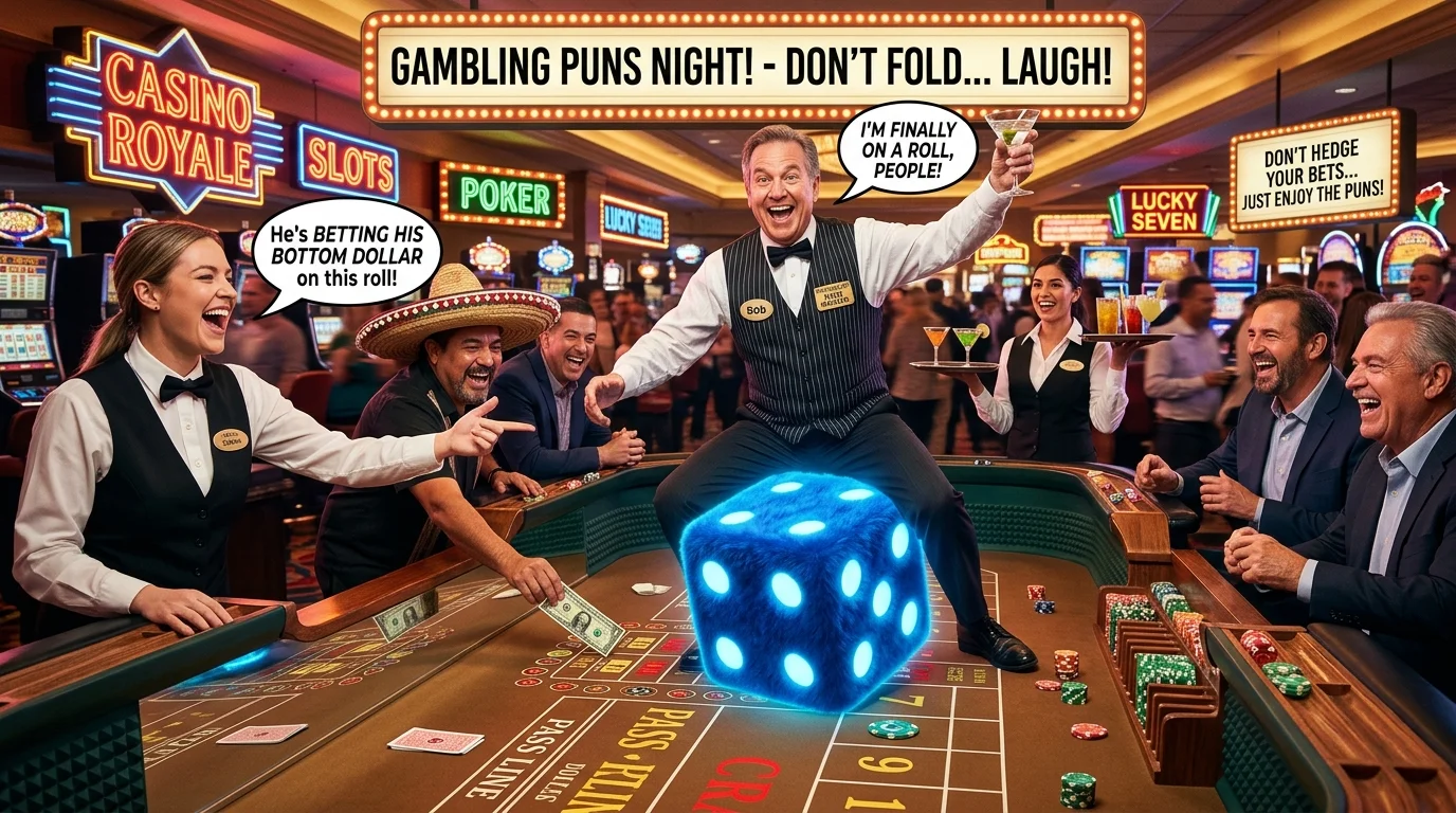 🎭 Gambling & Life Metaphor Puns