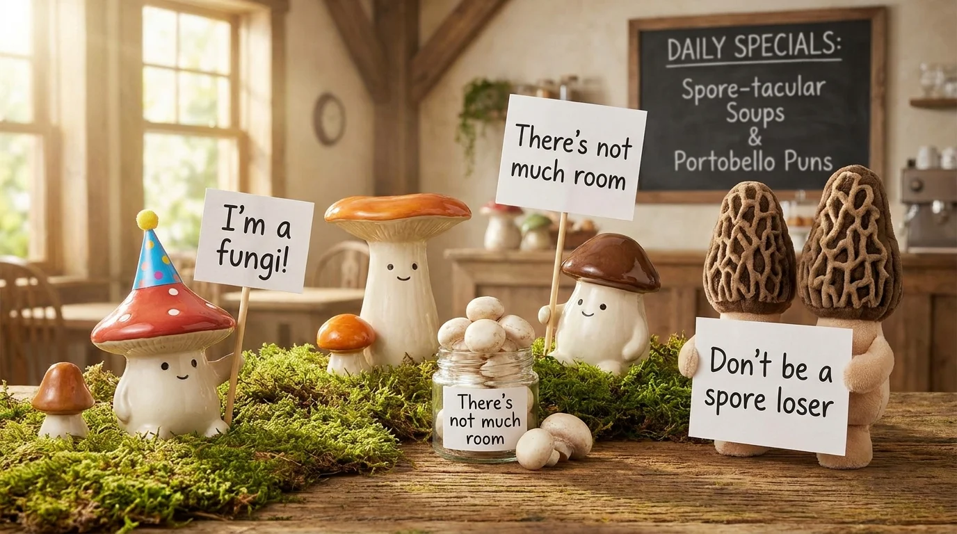 👫 Mushroom Puns for Friends