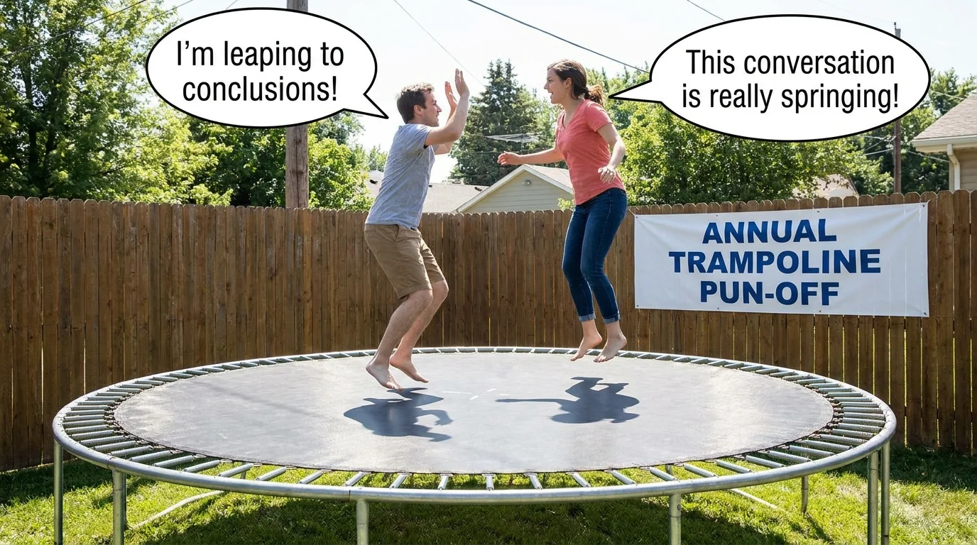 💬 Cute Trampoline Puns for Conversations
