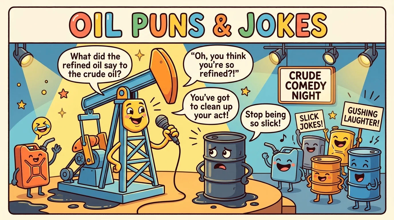 📸 Social Media Oil Puns