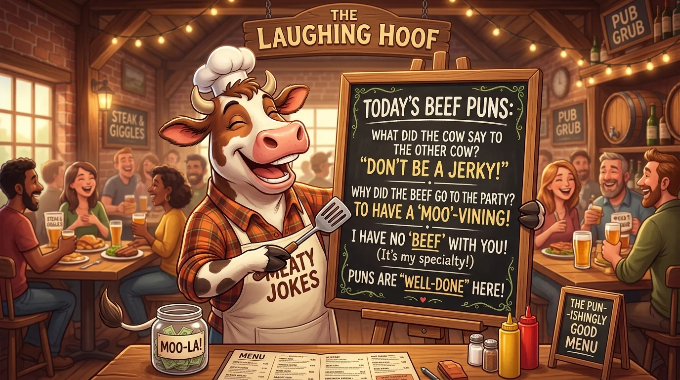 🔥 Short & Punchy Beef Puns