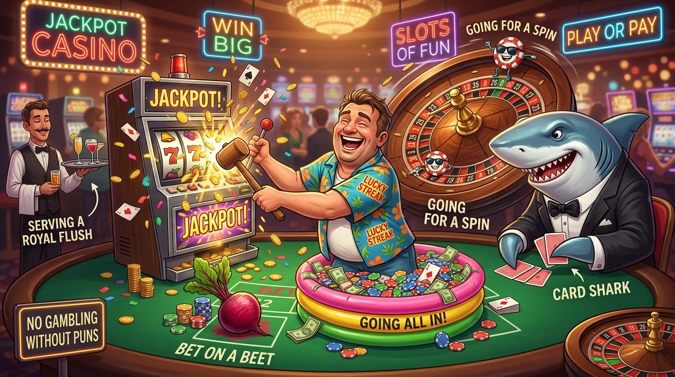 😂 Short Funny Gambling Jokes