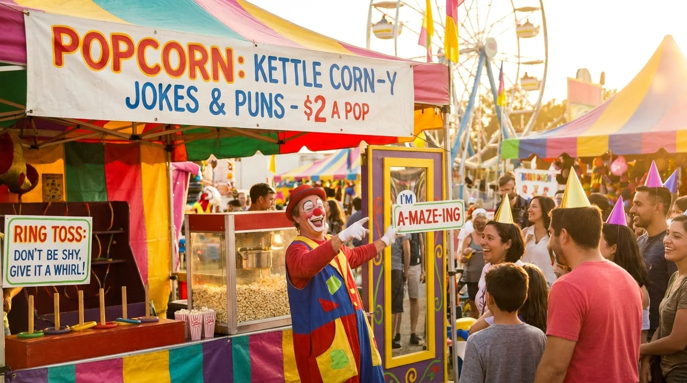 🧠 Clever Carnival Puns