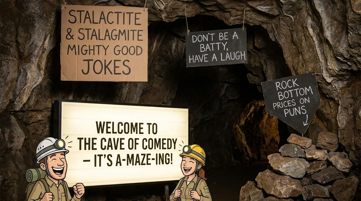 🧠 Clever Cave Puns