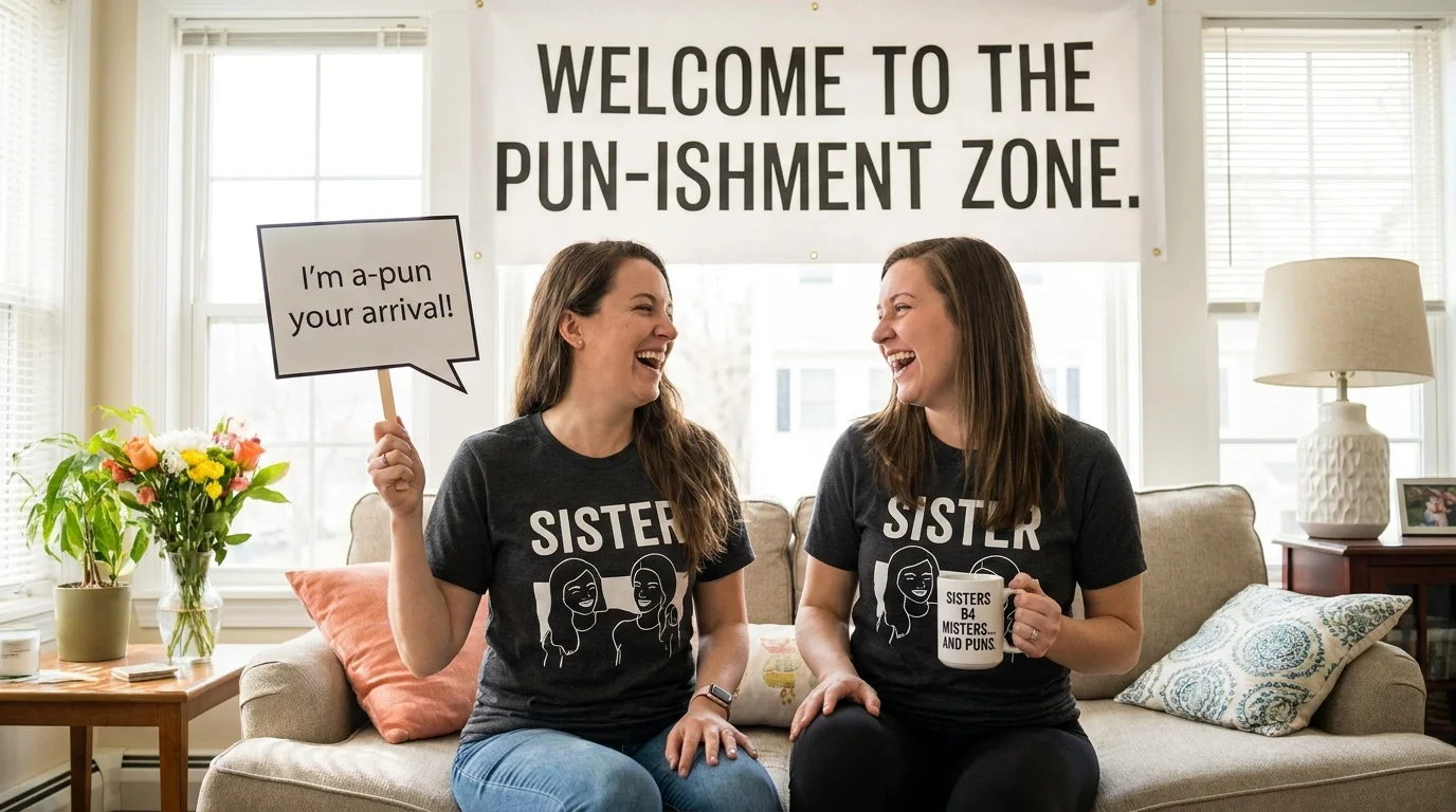 🧠 Clever Sister Puns