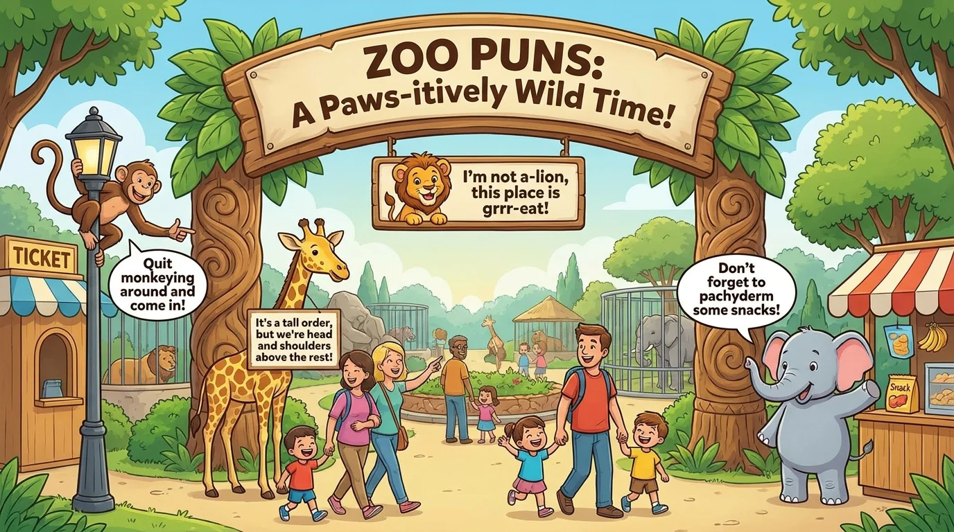 🧠 Clever Zoo Puns