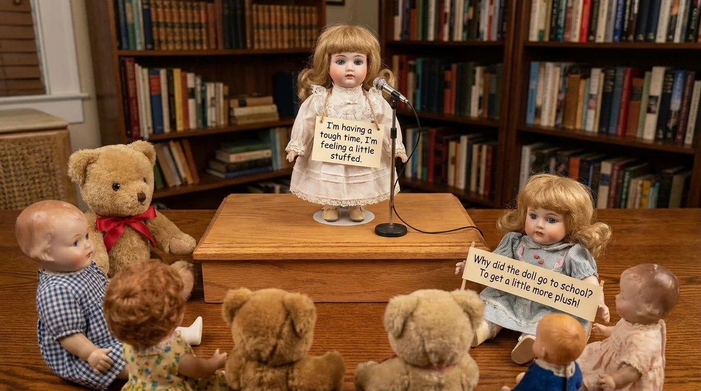 🧩 Collectible Doll Puns